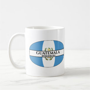 Caneca De Café Guatemala fundou bandeira nacional de 1821