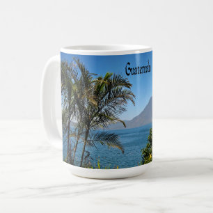 Caneca De Café Guatemala, paisagem bonita da natureza
