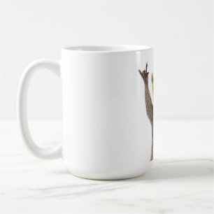 Caneca De Café Guaxinim engraçado