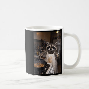 Caneca De Café Guaxinim engraçado de cozinha retrô meme de guaxin