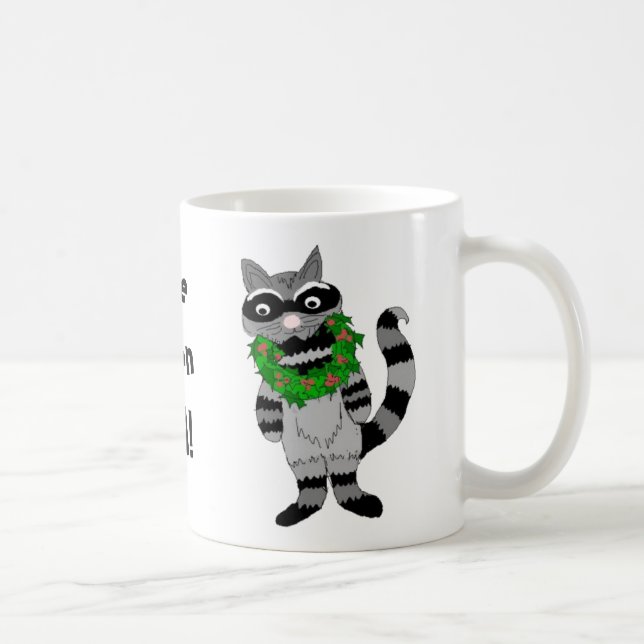 Caneca De Café Guaxinim - Fui Enganado! (Direita)