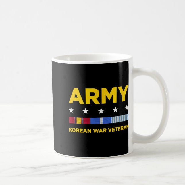 Caneca De Café Guerra Coreana - Camisa_ Exército (Direita)