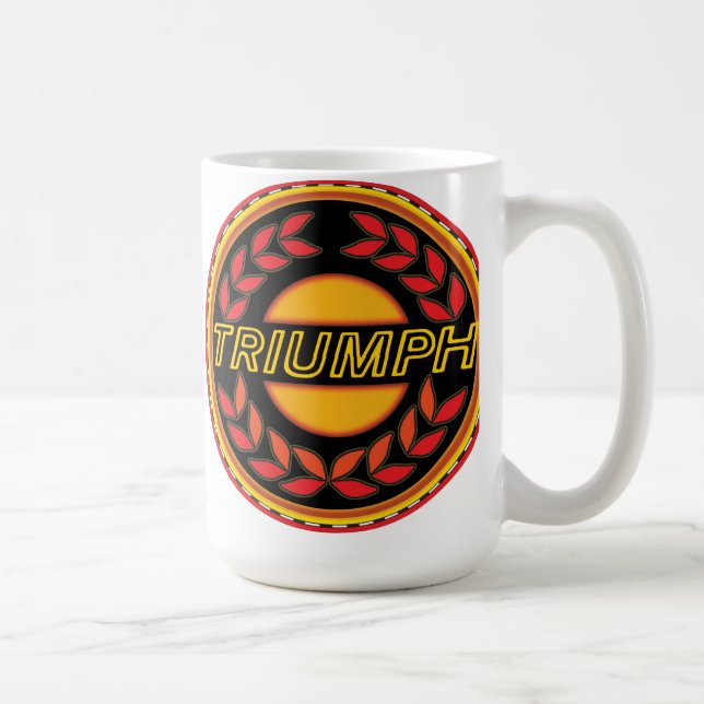 Caneca De Café Guerra dos Carros Triumph (Direita)