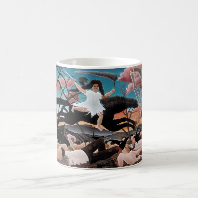 Caneca De Café Guerra, Henri Rousseau, 1894 (Centro)