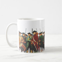 Caneca De Café Guerra Revolucionária Milícia Minutemen 1775
