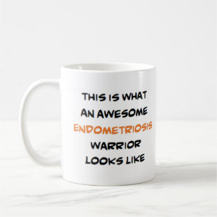 Caneca De Café guerreira da endometriose, incrível