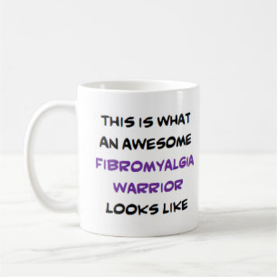 Caneca De Café guerreira da fibromialgia, incrível