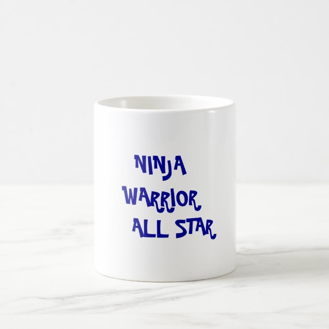 CANECA DE CAFÉ GUERREIRO ALL STAR DE NINJA (Centro)