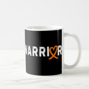 Caneca De Café Guerreiro Câncer de rim Fighter Love Heart Ri