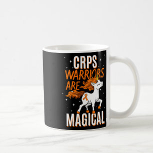 Caneca De Café Guerreiro Crps Magical Unicorn Orange Ribbon Causa