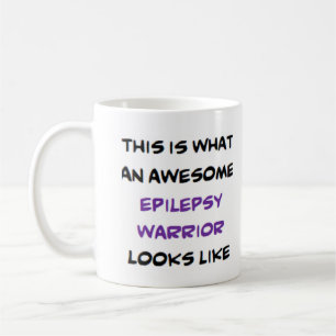 Caneca De Café guerreiro da epilepsia, incrível