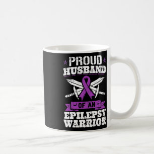 Caneca De Café Guerreiro da Epilepsia Marido Transtorno de Convul
