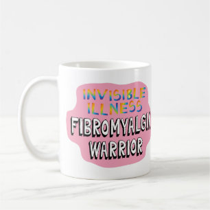 Caneca De Café Guerreiro de Fibromialgia Caça de Sensibilização