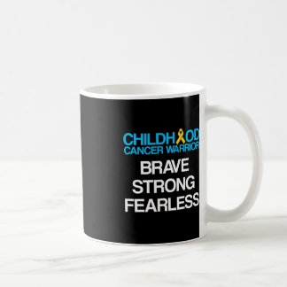 Caneca De Café Guerreiro de Suporte a Sobreviventes de câncer de 
