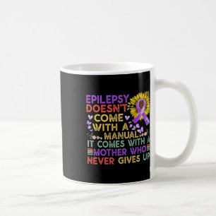 Caneca De Café Guerreiro do Girassol de Conscientização da Epilep