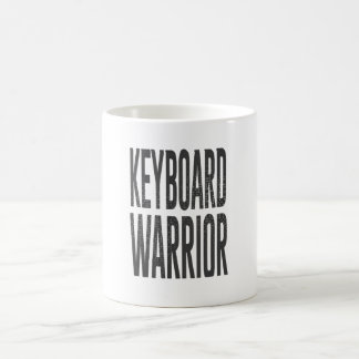 Caneca De Café Guerreiro do teclado