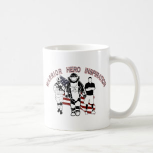 Caneca De Café Guerreiro ferido do EOD