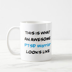 Caneca De Café guerreiro ptsd, incrível