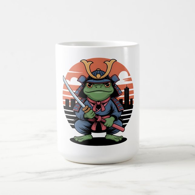 Caneca De Café Guerreiro sapo samurai (Centro)