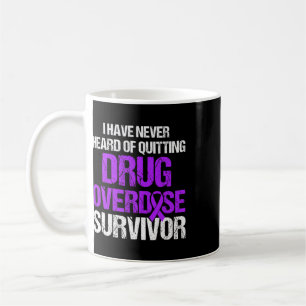 Caneca De Café Guerreiro Sobrevivente à Sobredose de Droga 21 