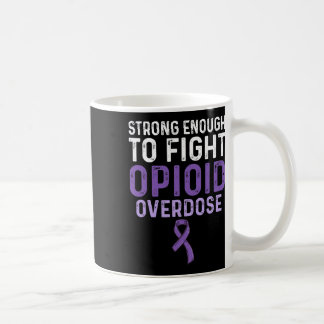 Caneca De Café Guerreiro Sobrevivente Consciente de Sobredose de
