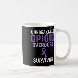 Caneca De Café Guerreiro Sobrevivente Consciente de Sobredose de