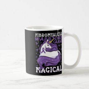 Caneca De Café Guerreiros de Fibromialgia são Amantes de Unicórni