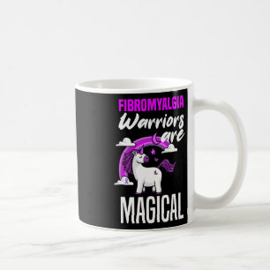 Caneca De Café Guerreiros de Fibromialgia São Fibromia Magia Unic