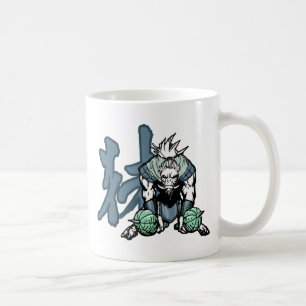 Caneca De Café Guerreiros do zodíaco: Ano do varrão