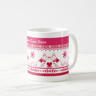 Caneca De Café Guia de serviço Cachorro Cachorro Formação de Cach