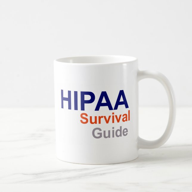 Caneca De Café Guia de sobrevivência de HIPAA (Direita)