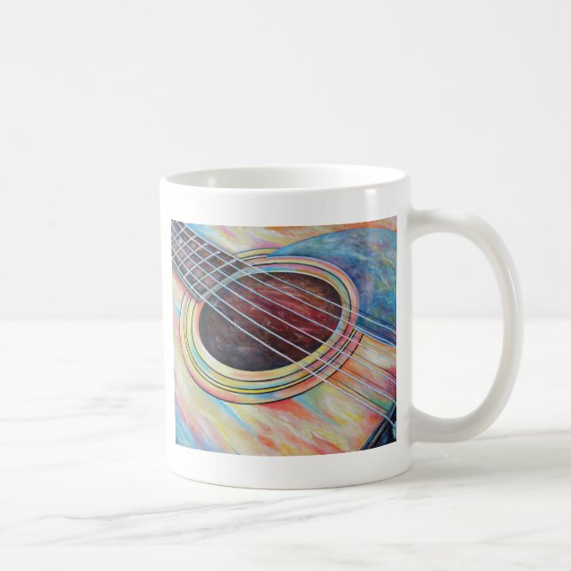 Caneca De Café Guitarra 2 (Direita)