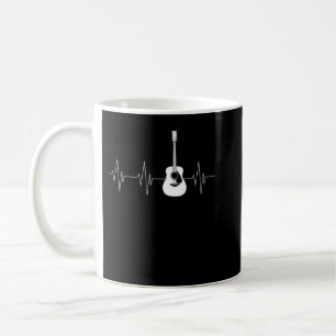 Caneca De Café Guitarra Acústica Batista de Violão Guitarra Mus