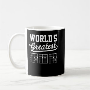 Caneca De Café Guitarra De pai E Jogador De Baixo Presente De Nat