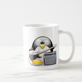 Caneca De Café Guitarra e amplificador americanos clássicos Tux