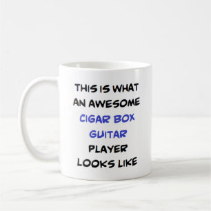 Caneca De Café guitarrista da caixa de charutos, incrível