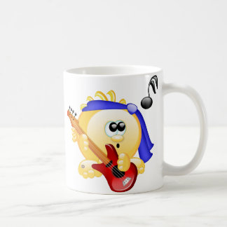 Caneca De Café Guitarrista da música