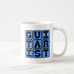 Caneca De Café Guitarrista, Músico de Cordas