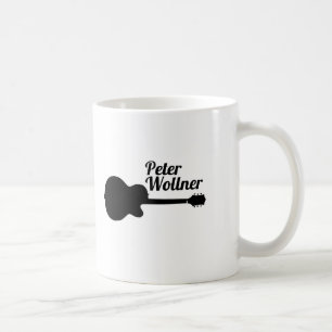 Caneca De Café Guitarrista Nome Acústico Guitarra