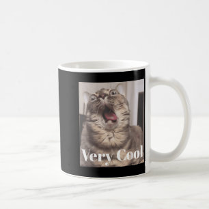 Caneca De Café Gumbus Muito Legal Meme de Gato Divertido Amantes 