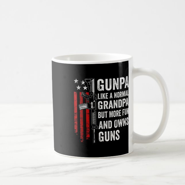 Caneca De Café Gunpa Como Um Avô Normal, Mas Mais Divertido E Don (Direita)