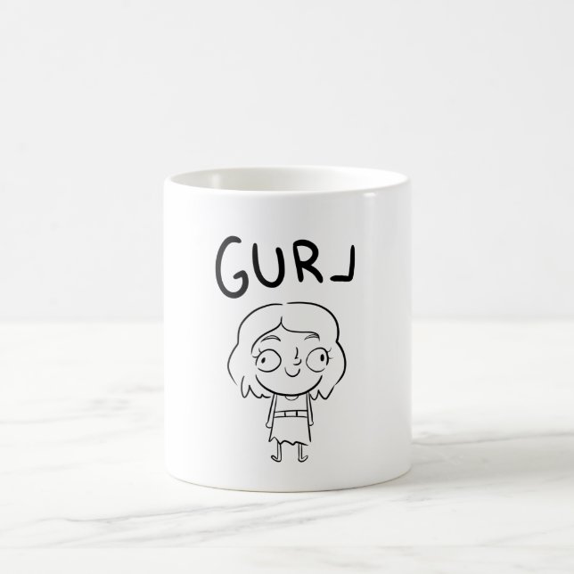Caneca De Café Gurl (Centro)