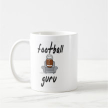 Caneca de café guru de futebol