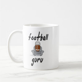 Caneca de café guru de futebol