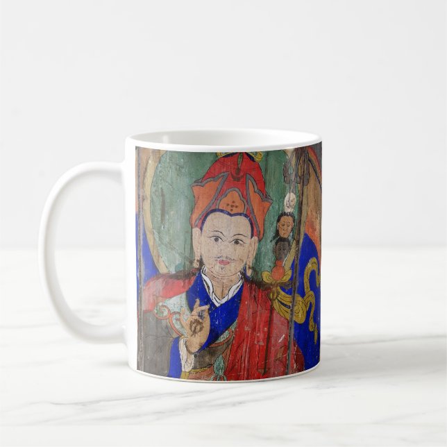 Caneca De Café Guru Rinpoche, os Himalayas, Nepal (Esquerda)