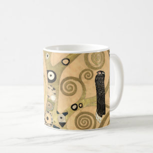 Caneca De Café Gustav Klimt - A Árvore da Vida, Friso Stoclet