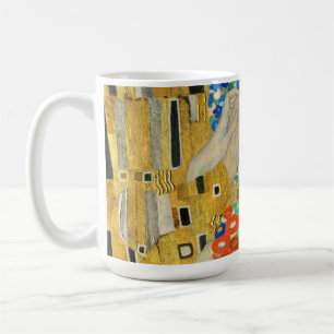 Caneca De Café Gustav Klimt A Pintura Detalhada Do Beijo