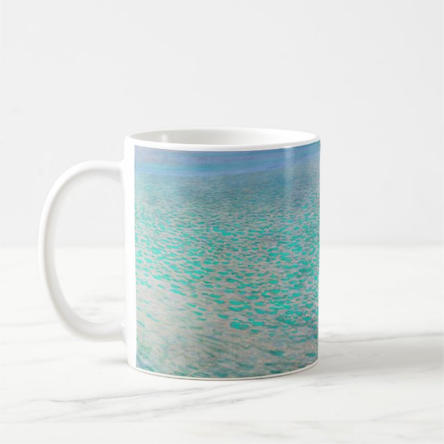 Caneca De Café Gustav Klimt - Attersee (Esquerda)