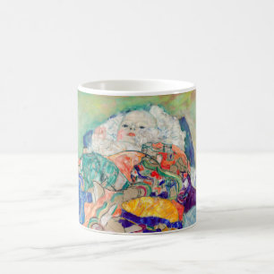 Caneca De Café Gustav Klimt - Bebê/Berço