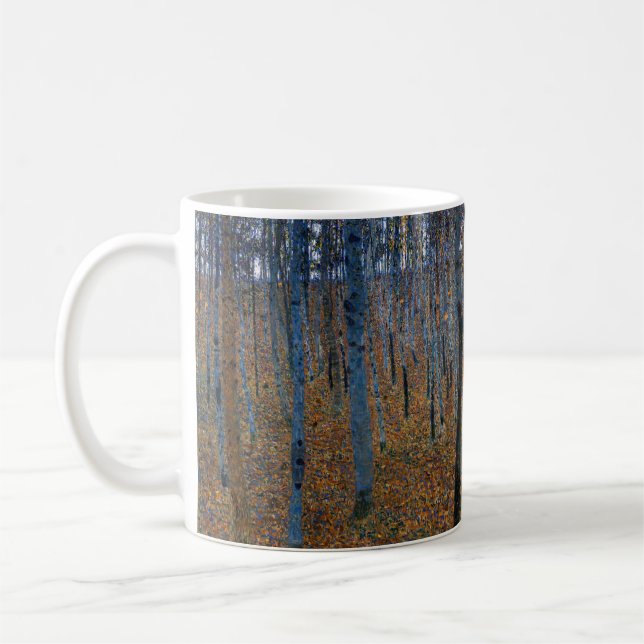 Caneca De Café Gustav Klimt - Beech Grove I (Esquerda)